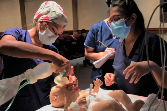 Enfermeros concurrentes en el hospital Materno Infantil se capacitaron en RCP