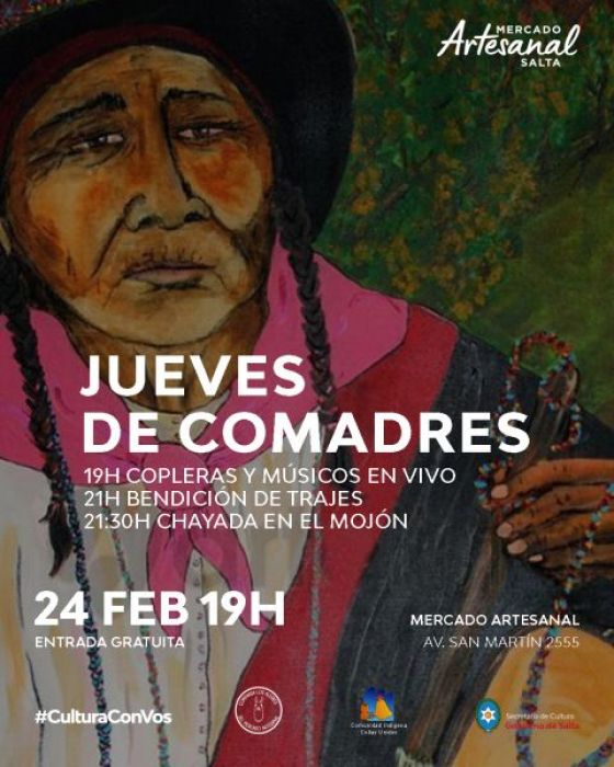 Jueves de Comadres en el Mercado Artesanal
