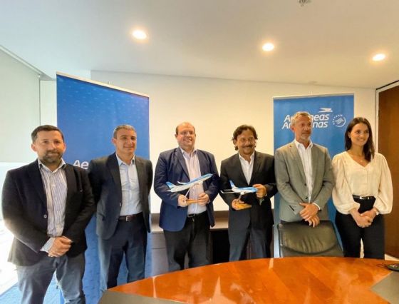 Salta y San Pablo tendrán por primera vez conexión directa con Aerolíneas Argentinas, anunció Sáenz