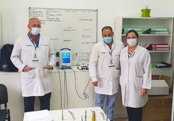 El Servicio de Neurocirugía del hospital San Bernardo incorporó equipamiento de alta tecnología