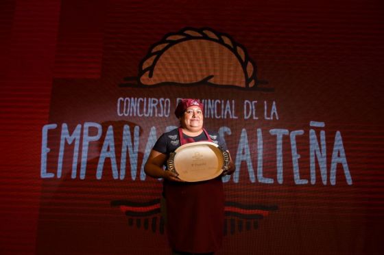 Gloria del Valle Aguirre es la embajadora provincial de la empanada