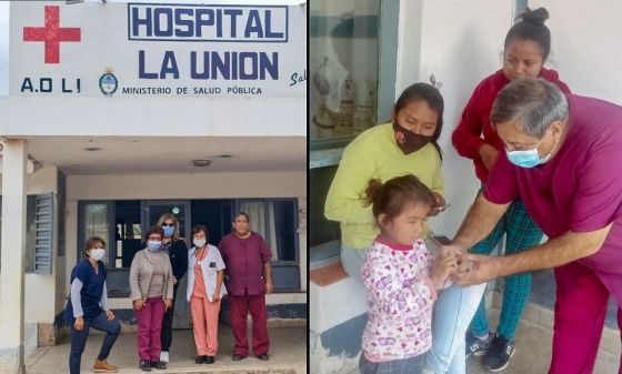 Más de 90 personas recibieron asistencia sanitaria en La Unión