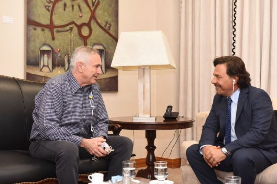 Sáenz y el Embajador de EE.UU avanzaron en una amplia agenda bilateral