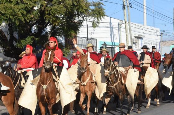 “Tenemos el privilegio de haber nacido en esta tierra gaucha”, dijo Sáenz