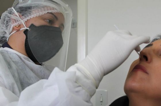 Se realizan test para virus respiratorios en el Centro COVID-19 Salta