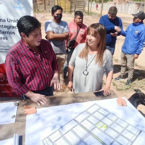 Avanza el proyecto de obras para el barrio Tres Palmeras de Pichanal