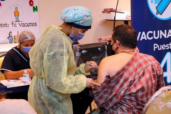 Hoy funcionarán cinco puestos móviles de vacunación en la ciudad de Salta