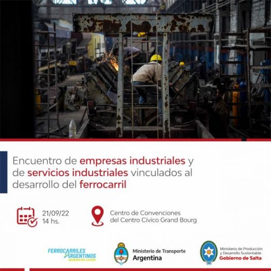 Convocan proveedores de la región NOA para el servicio de ferrocarriles