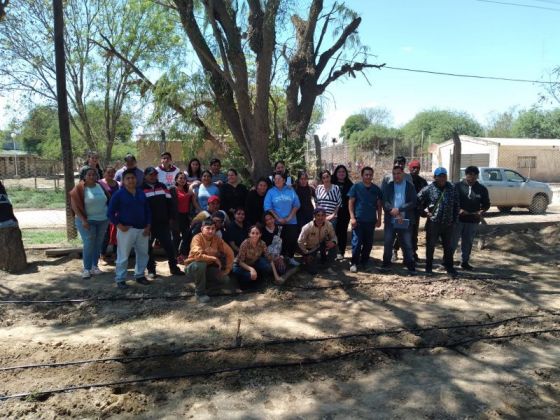 Brindan taller de Huerta en el Centro de Recuperación Nutricional de Santa Victoria Este