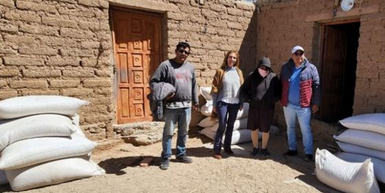 Entregaron 97 toneladas de soja desactivada en La Poma y San Antonio de los Cobres