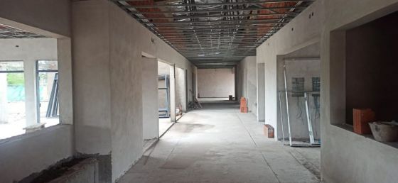Avanza el nuevo edificio para el secundario San Francisco Solano de El Galpón
