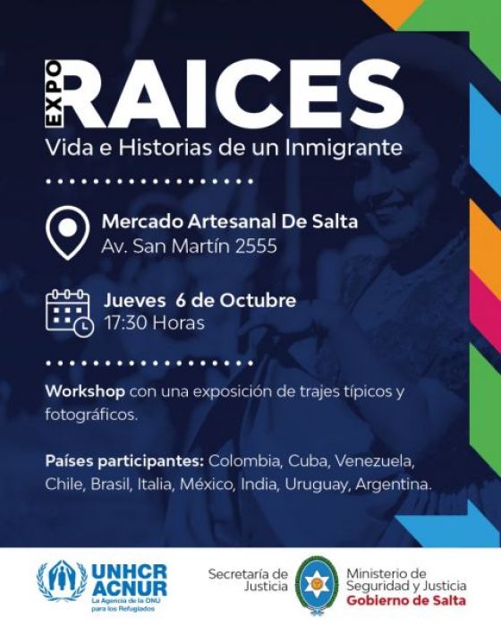 Migrantes residentes en Salta presentaran una exposición de trajes típicos y una muestra fotográfica