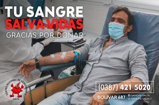 Actividades por el Día Nacional del Donante Voluntario de Sangre