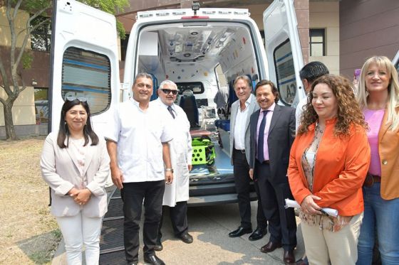 Con 76 ambulancias desde el inicio de gestión, el Gobierno continúa fortaleciendo la salud pública provincial