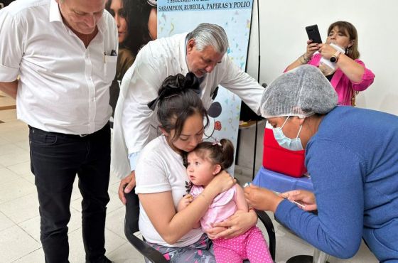 Hasta el 11 de diciembre se extiende la Campaña de Vacunación contra sarampión, rubéola, paperas y polio