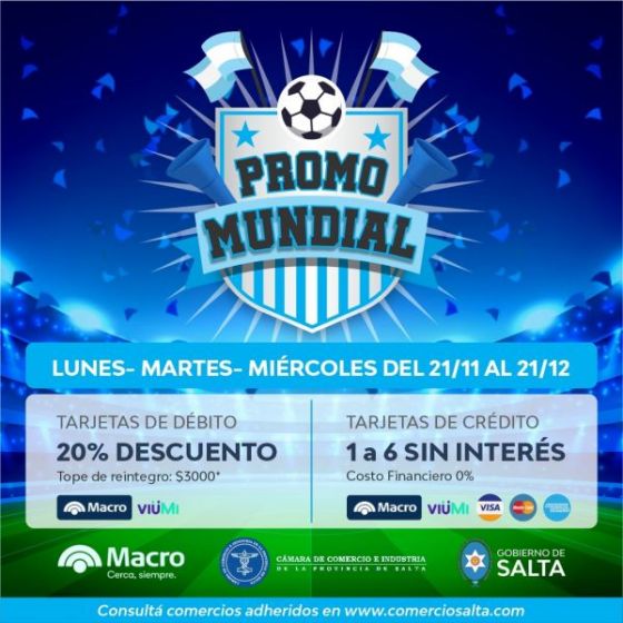 Hoy se realizará el lanzamiento de la Promo Mundial