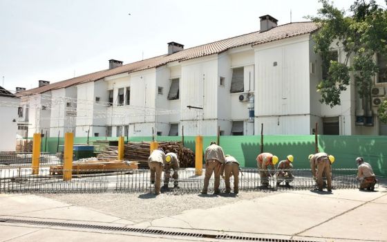 Supervisaron las obras de ampliación y refuncionalización del hospital San Bernardo