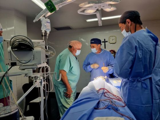 Gran despliegue quirúrgico en el hospital de Tartagal