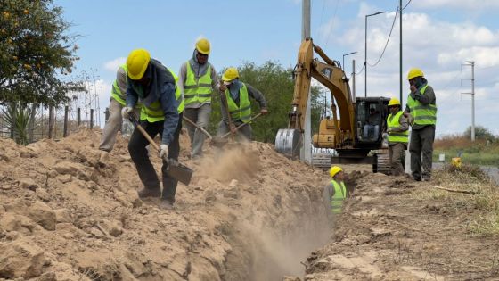 Avanza en un 81 por ciento el nuevo acueducto Tartagal - General Mosconi