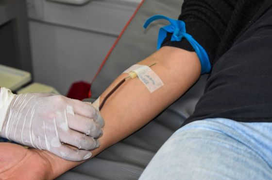 Colectarán sangre en la plaza Belgrano y el Centro Cívico Municipal