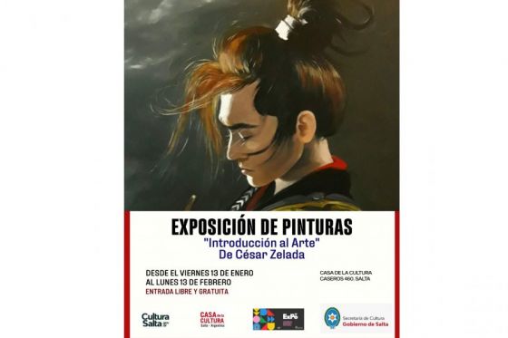 Se inauguró la exposición “Introducción al arte” en la Casa de la Cultura
