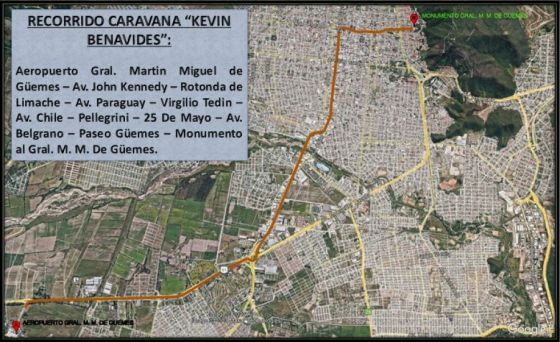 Más de 300 policías realizarán la cobertura de seguridad por la llegada de los hermanos Benavides a Salta