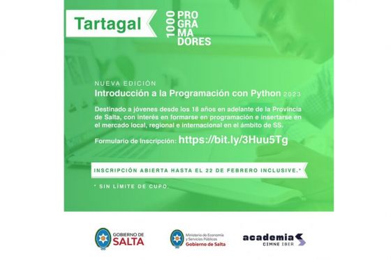 Mil Programadores: Se abrieron las inscripciones para el curso  hasta el 22 de febrero