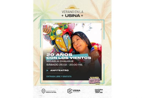 Micaela Chauque presenta mañana 