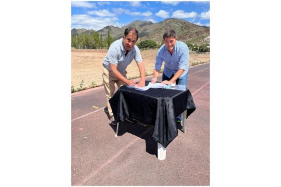 Comenzarán las obras de la puesta en valor de la pista de atletismo del Centro de Alto Rendimiento de Cachi