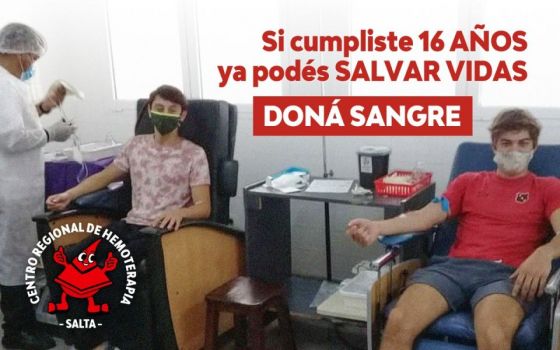 Se solicita donaciones de sangre del grupo 0 factor RH positivo