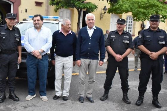 La División de Seguridad Urbana de Joaquín V. González recibió un nuevo patrullero