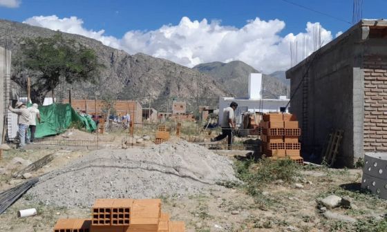 En Cafayate inició la obra de 97 viviendas