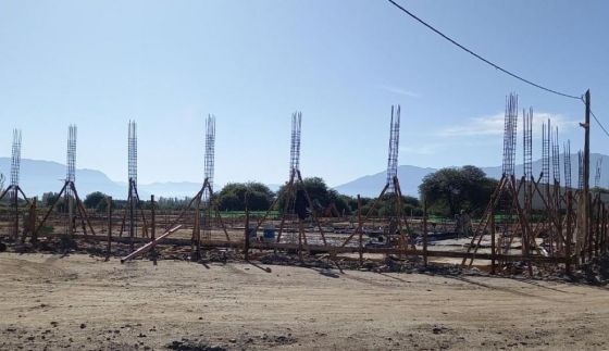 A buen ritmo avanzan las obras del Centro de Convenciones de Cafayate