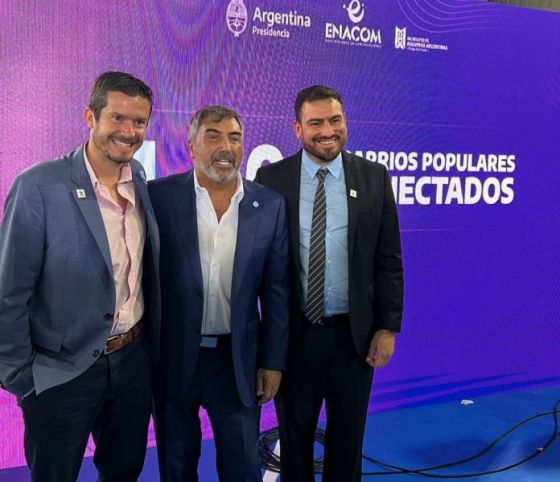 El Gobierno Provincial trabaja junto a ENACOM para impulsar la conectividad en barrios populares