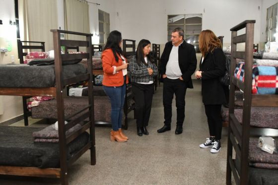 Se puso en funcionamiento El Refugio para personas en situación de calle en Capital