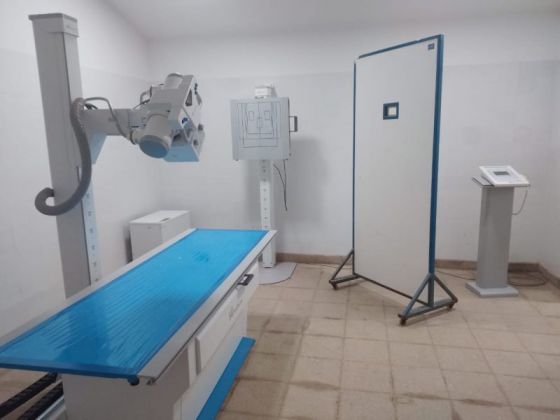 En el hospital de La Unión se instaló un equipo nuevo de rayos X digital