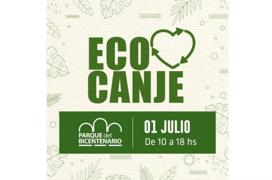 Hoy habrá jornada de ecocanje en el Parque del Bicentenario