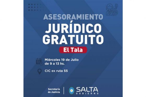 Vecinos de El Tala y La Candelaria recibirán asesoramiento jurídico gratuito