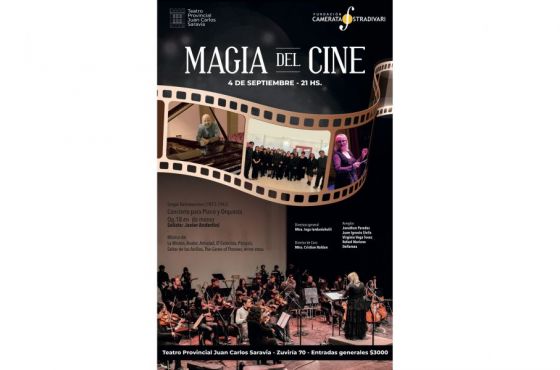 Magia de Cine, la propuesta de la Camerata Stradivari para su próximo concierto