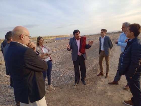 Autoridades del Gobierno y el CFI recorrieron el Nodo Logístico de General Güemes
