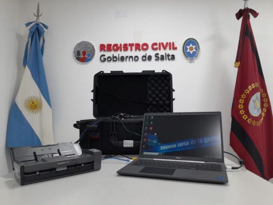 Tartagal y Orán cuentan con equipamiento para la identificación domiciliaria