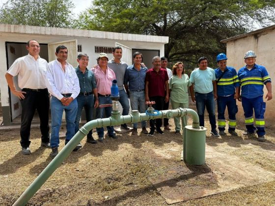 El Gobierno habilitó un nuevo pozo de agua potable en Guachipas