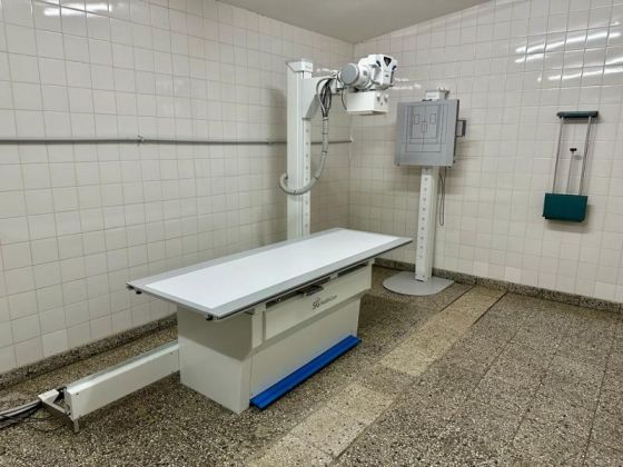 En el hospital de Molinos se instaló un equipo nuevo de rayos X digital
