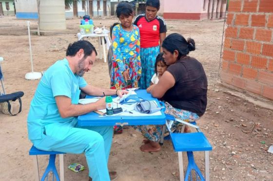 Más de 2200 personas atendidas en operativos conjuntos entre la Delegación de Asuntos Indígenas y el Ministerio de Salud