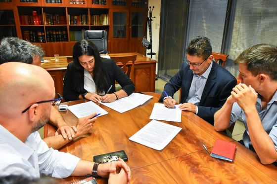 UPATecO y la Municipalidad acuerdan trabajar juntos en capacitaciones y prácticas profesionalizantes