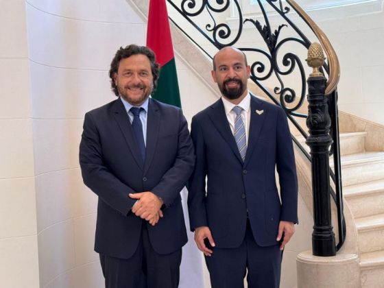 Oportunidades de inversiones en Salta: reunión del gobernador Sáenz y el embajador de Emiratos Árabes
