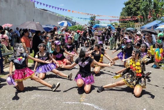 La colonia de vacaciones del Legado Güemes tuvo su fiesta de carnaval