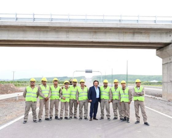 Sáenz inauguró la circunvalación noroeste, la obra más importante de los últimos 20 años