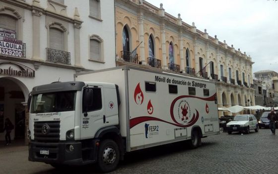 Hoy habrá colecta de sangre de todo grupo y factor en la plaza 9 de Julio de la capital