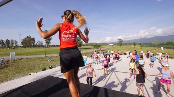 Horarios de actividad física en los Parques Urbanos en marzo